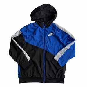 Boys Nike Windbreaker Hoodie Size L